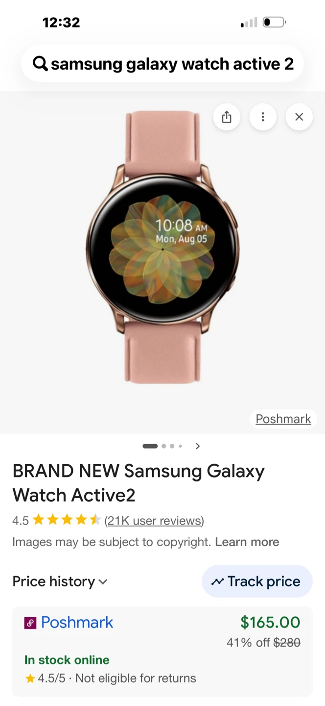 Samsung Galaxy Watch Active 2 LTE Smartwatch - photo 2