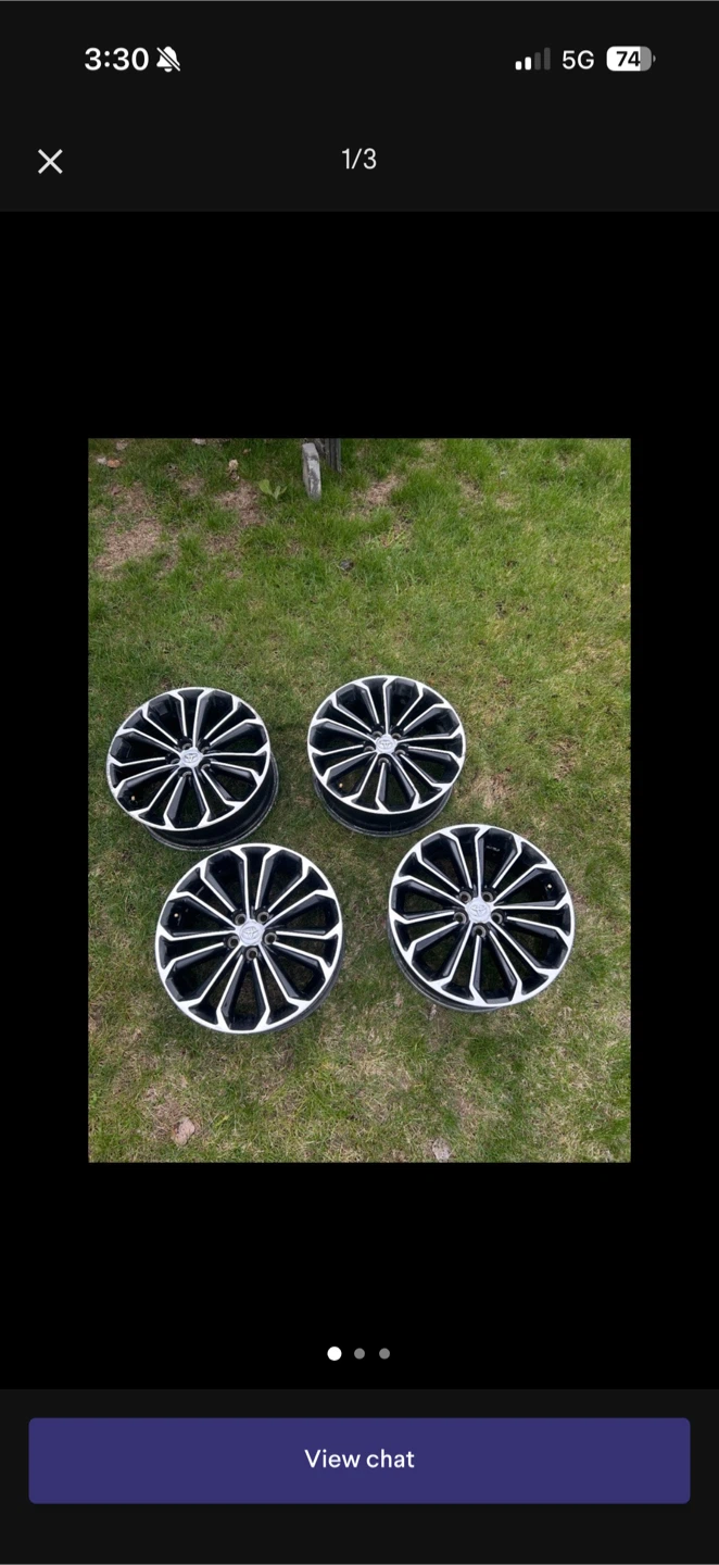 17 inch toyota original rims - photo 3