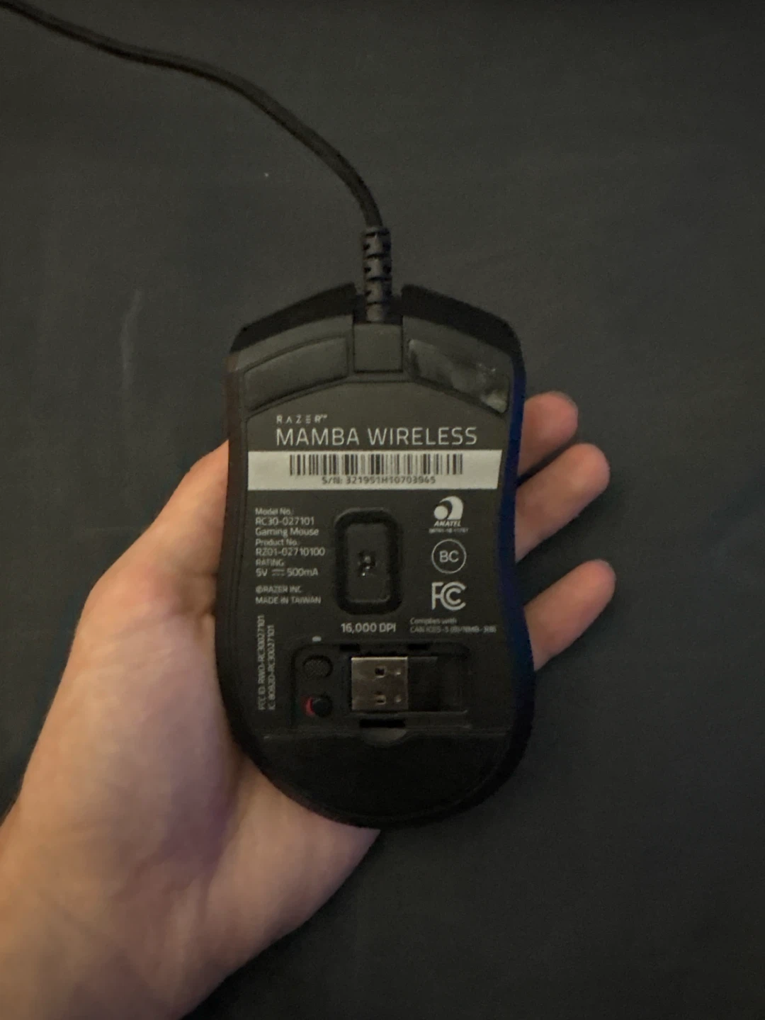 Razer Mamba Wireless Mouse - photo 2