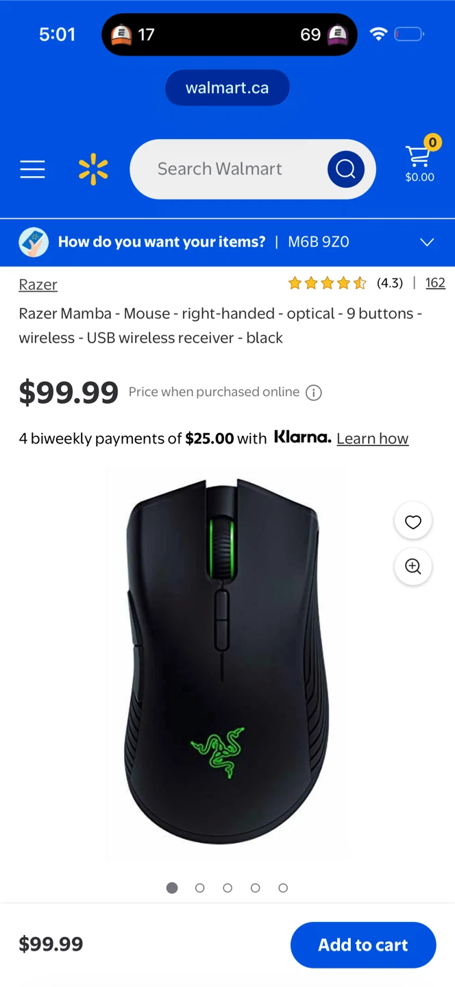Razer Mamba Wireless Mouse - photo 3