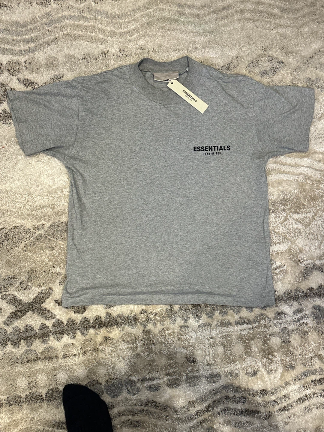 Fear of God Essentials T-Shirt - Grey - photo 3