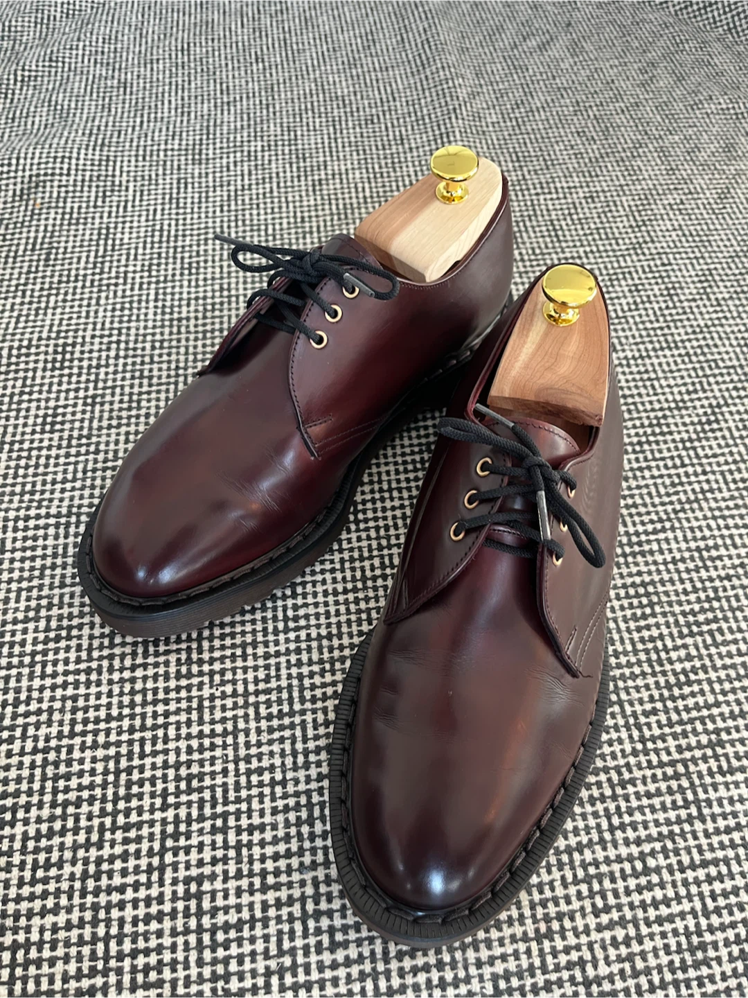 Vintage Dr. Martens Made in England Burgundy