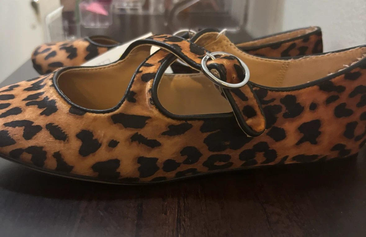 NEW-Size 6.5-A New Day Leopard Print Ballet Flats - photo 2