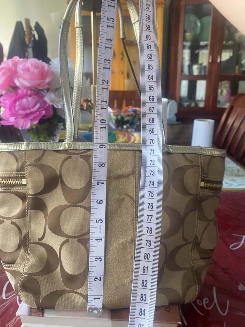 Coach Canvas Signature Tote Bag - photo 5