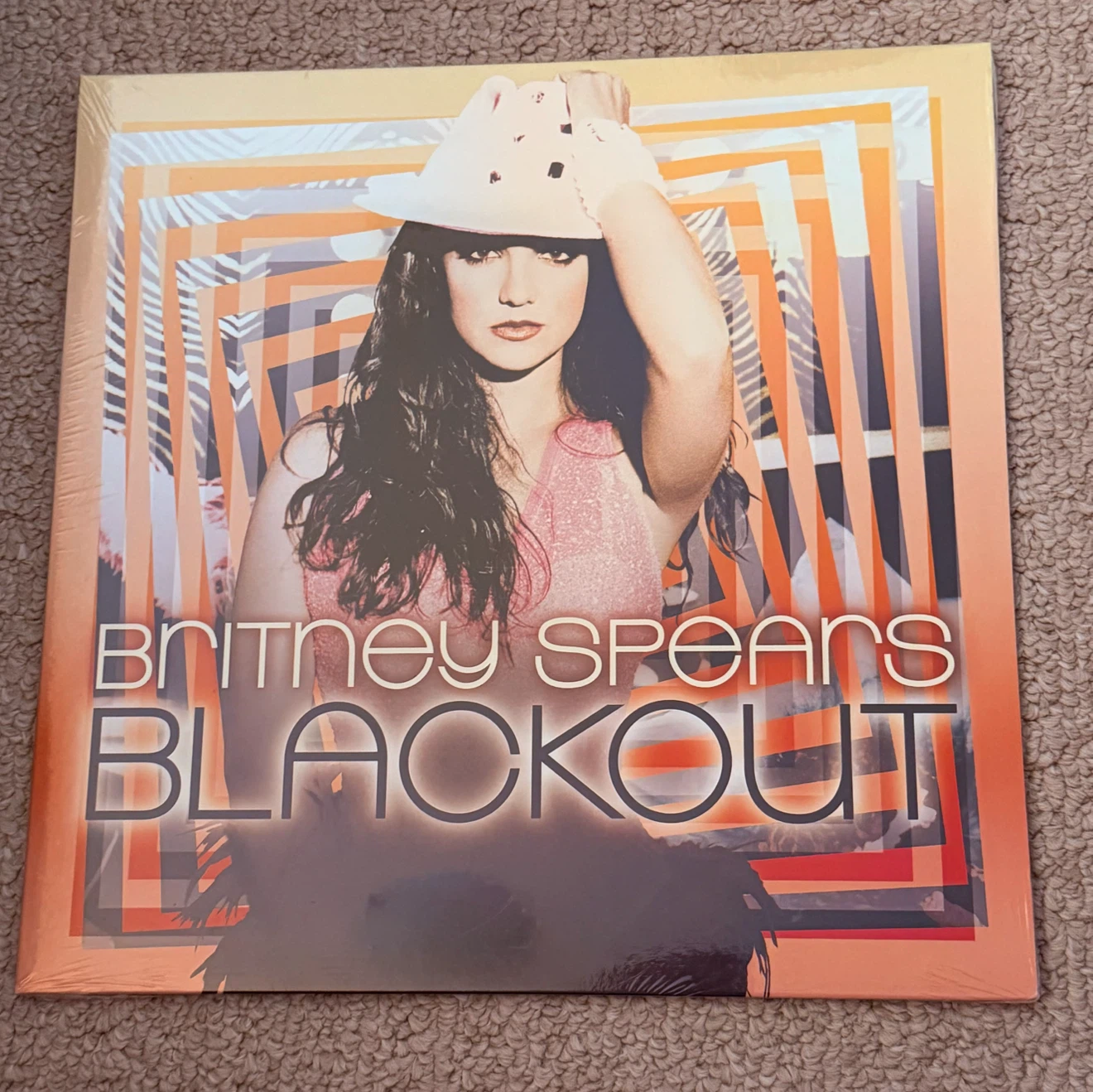 Britney Spears Blackout Vinyl Record