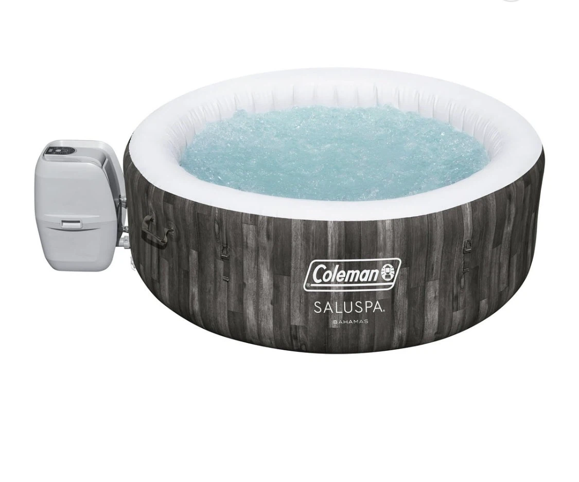 Coleman portable, round inflatable hot tub - photo 2