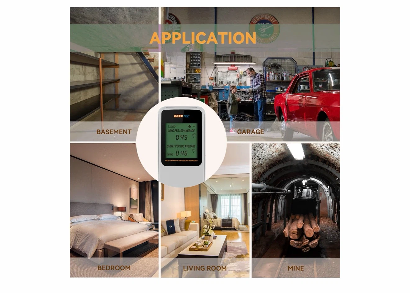 CRADTEC Radon Detector - photo 5