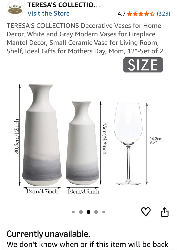 Ceramic Vase Set - photo 3