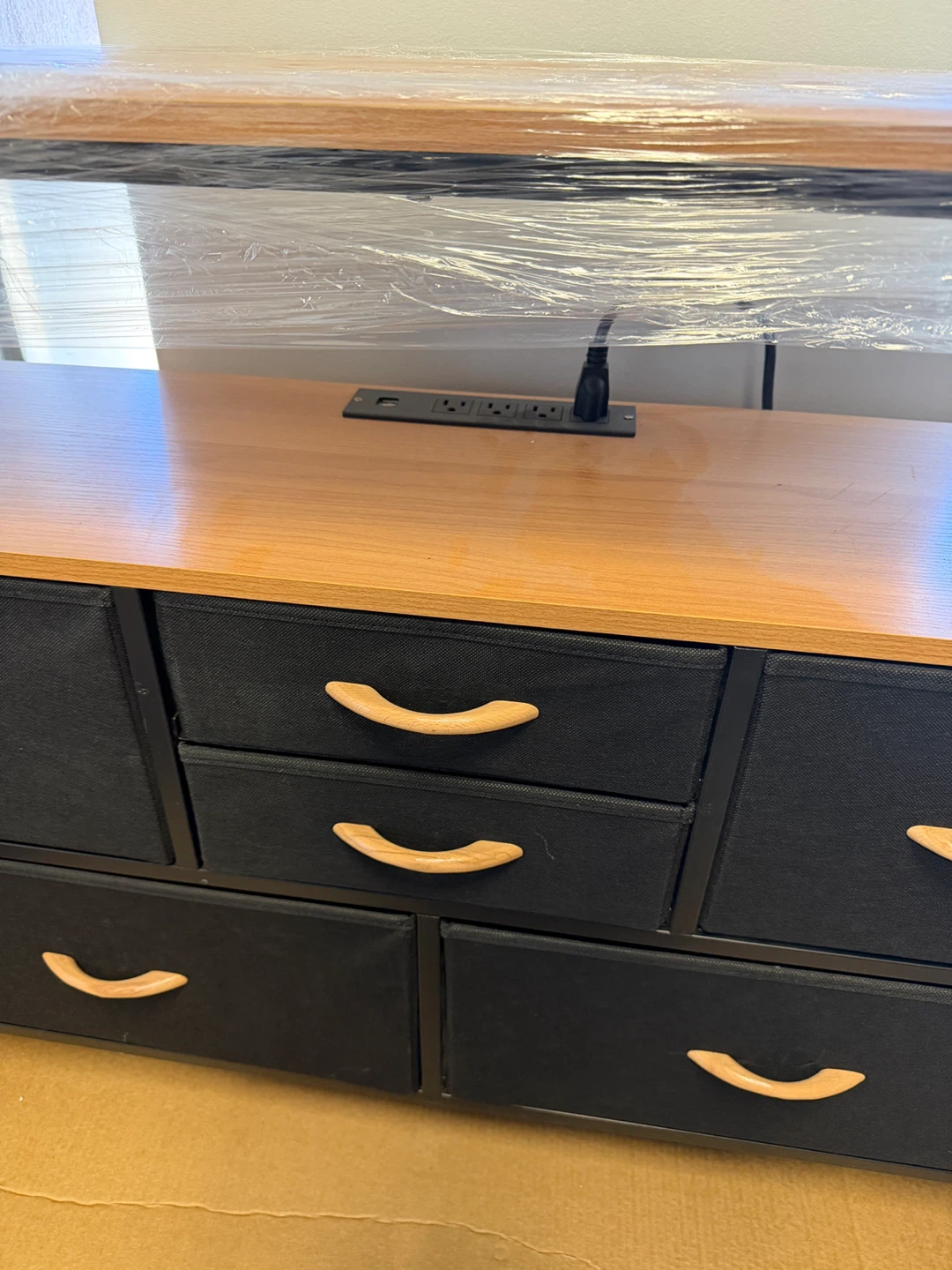 Storage Dresser with 6 Drawers and Built-in Power Outlet - photo 5