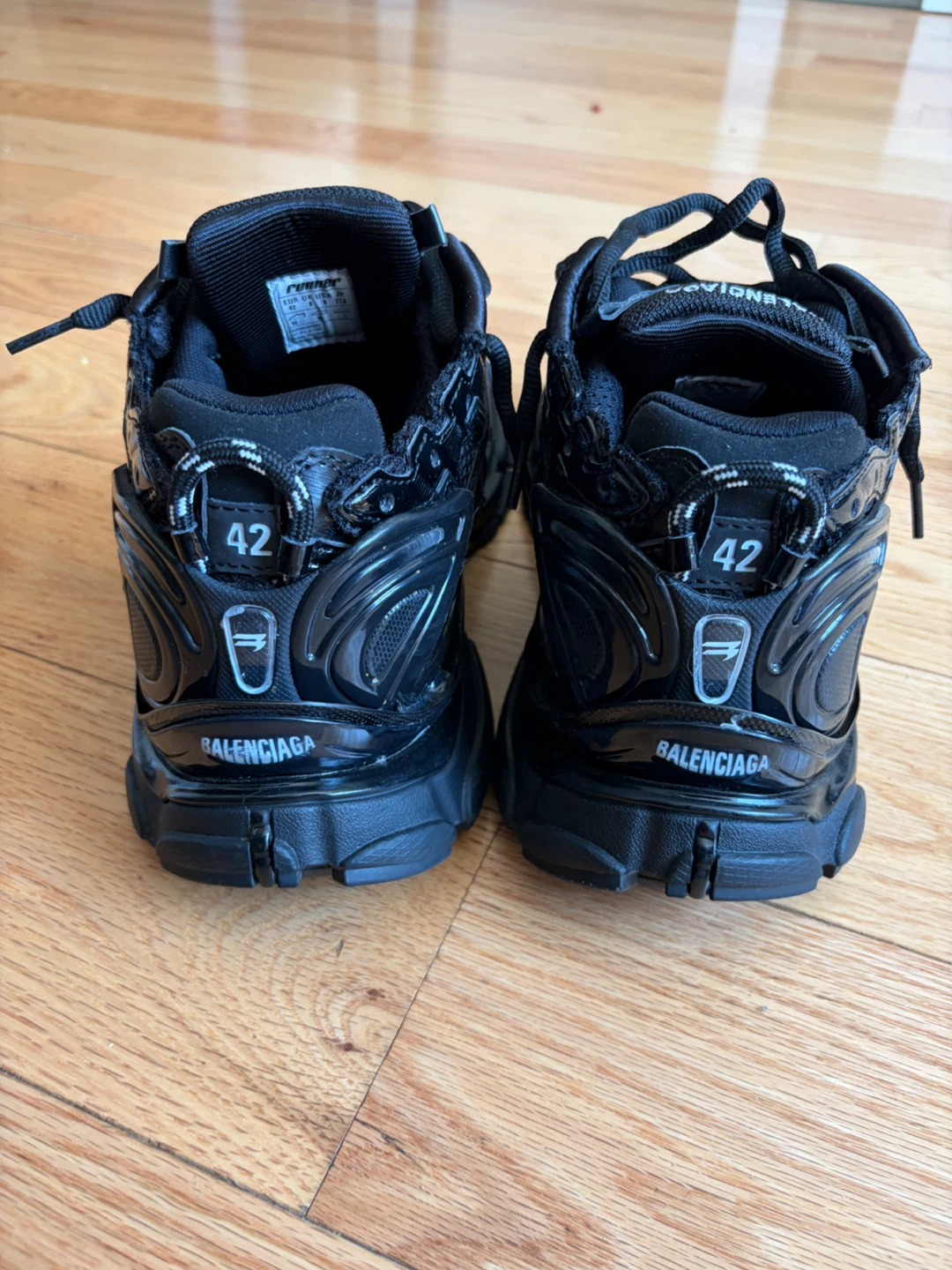 Balenciaga Runner Sneakers Black Size 42 - photo 4