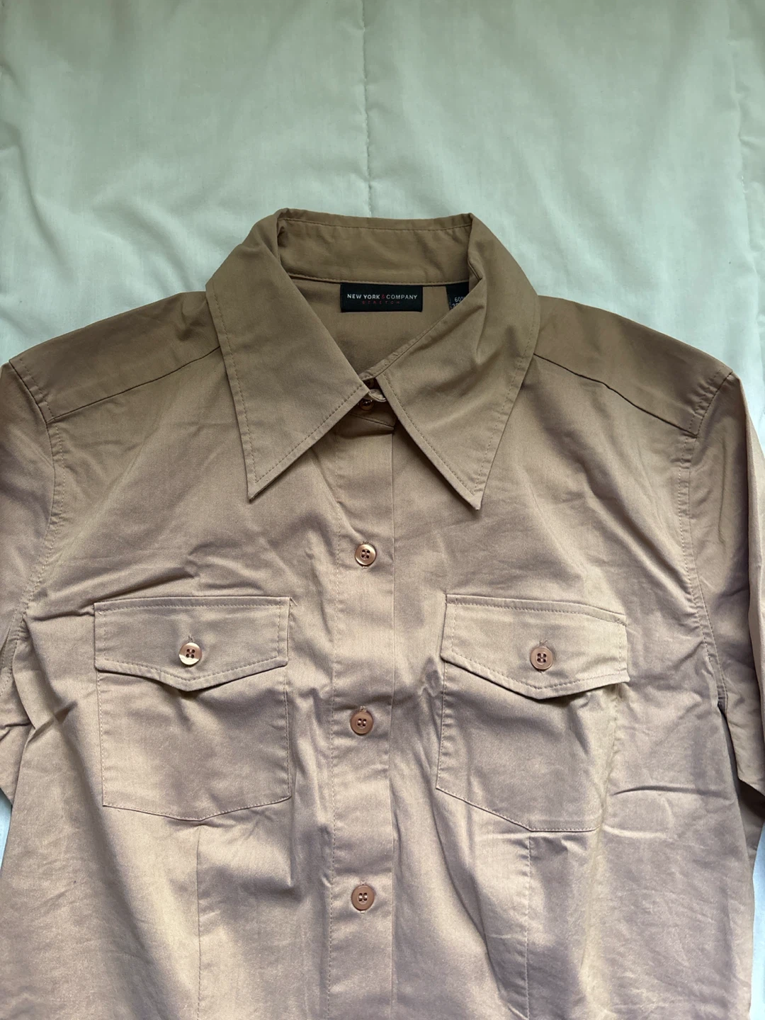 Fitted Button Blouse - photo 2