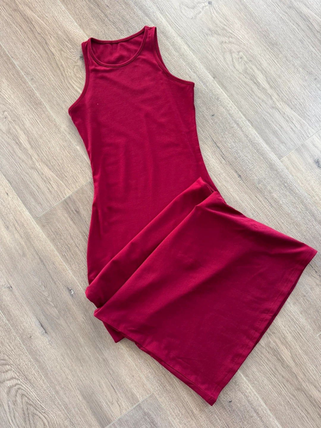Brand New Red Sleeveless Maxi Dress Size S - Premium Quality - photo 3