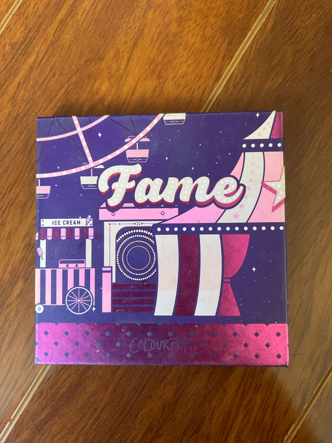 Colourpop fame eyeshadow palette