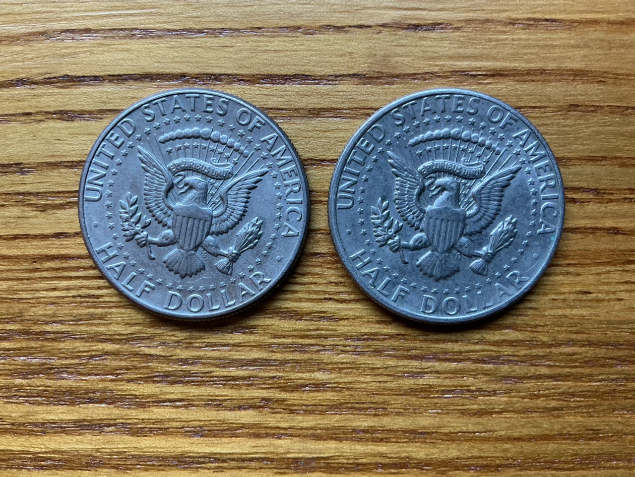 2. 1971 John F. Kennedy Half Dollars Liberty Coins ! - photo 2