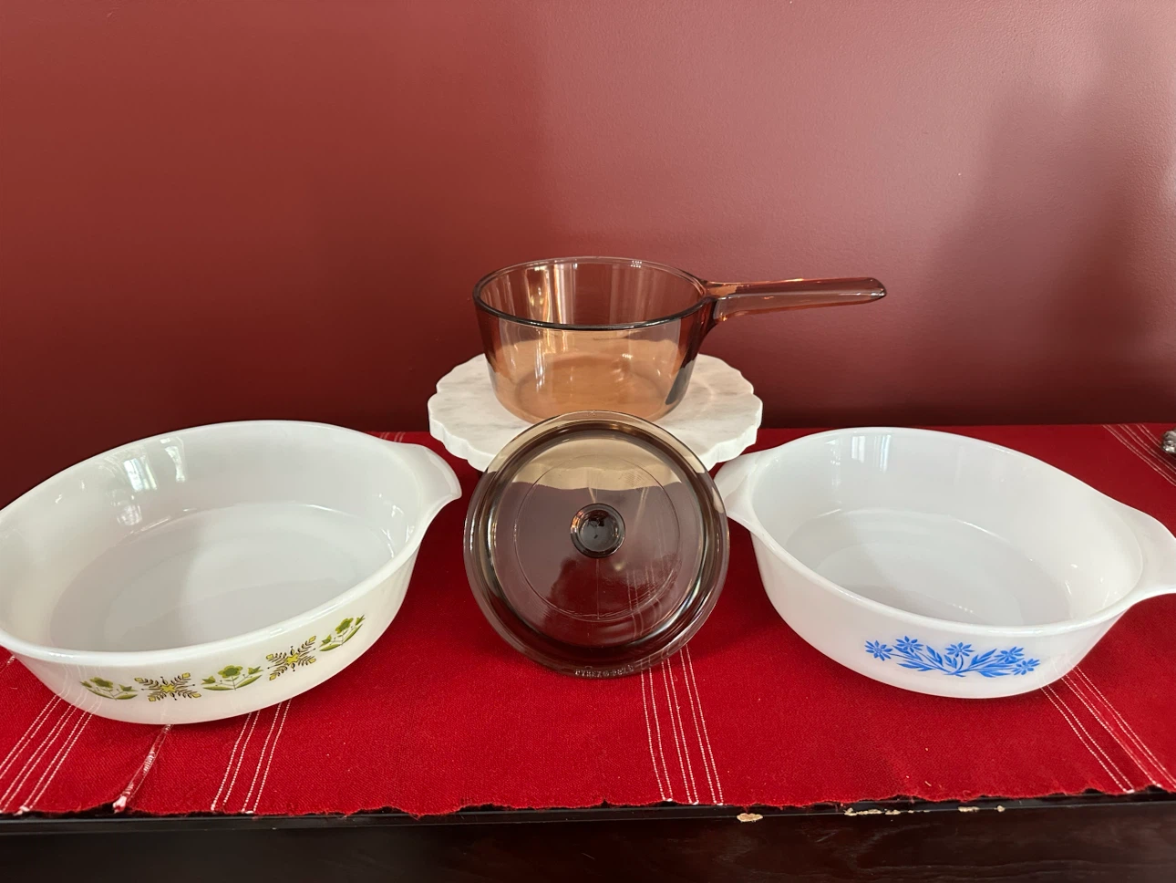 Amber Visions + Fire-King Casseroles (Set or Piece)