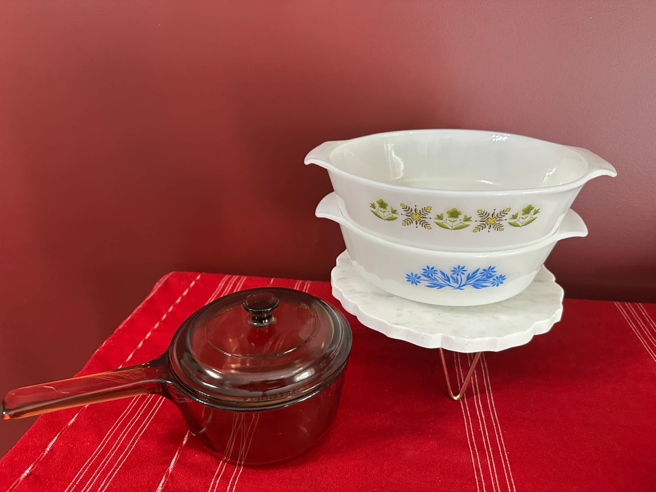 Amber Visions + Fire-King Casseroles (Set or Piece) - photo 4