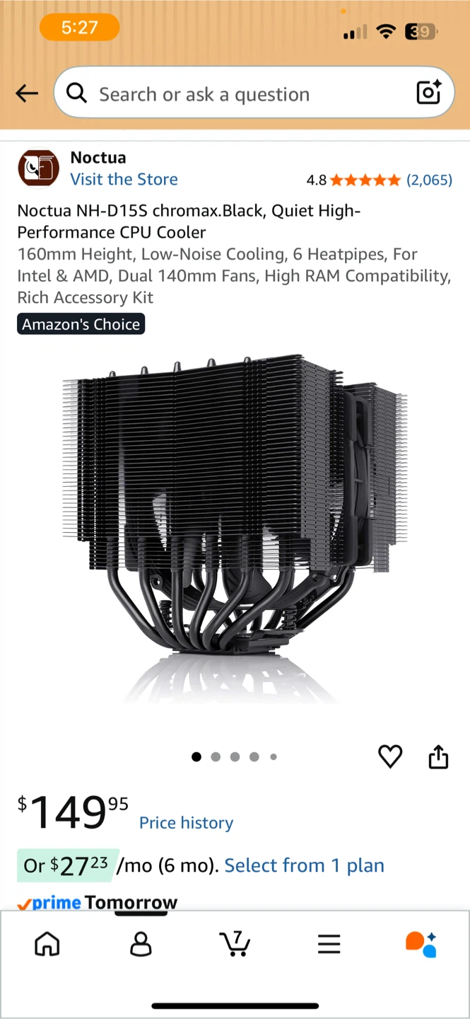 Noctua NH-D15S chromax (Black) - photo 5