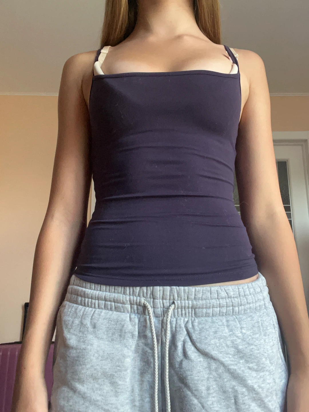 GARAGE Purple Spaghetti Strap Tank Top - photo 3
