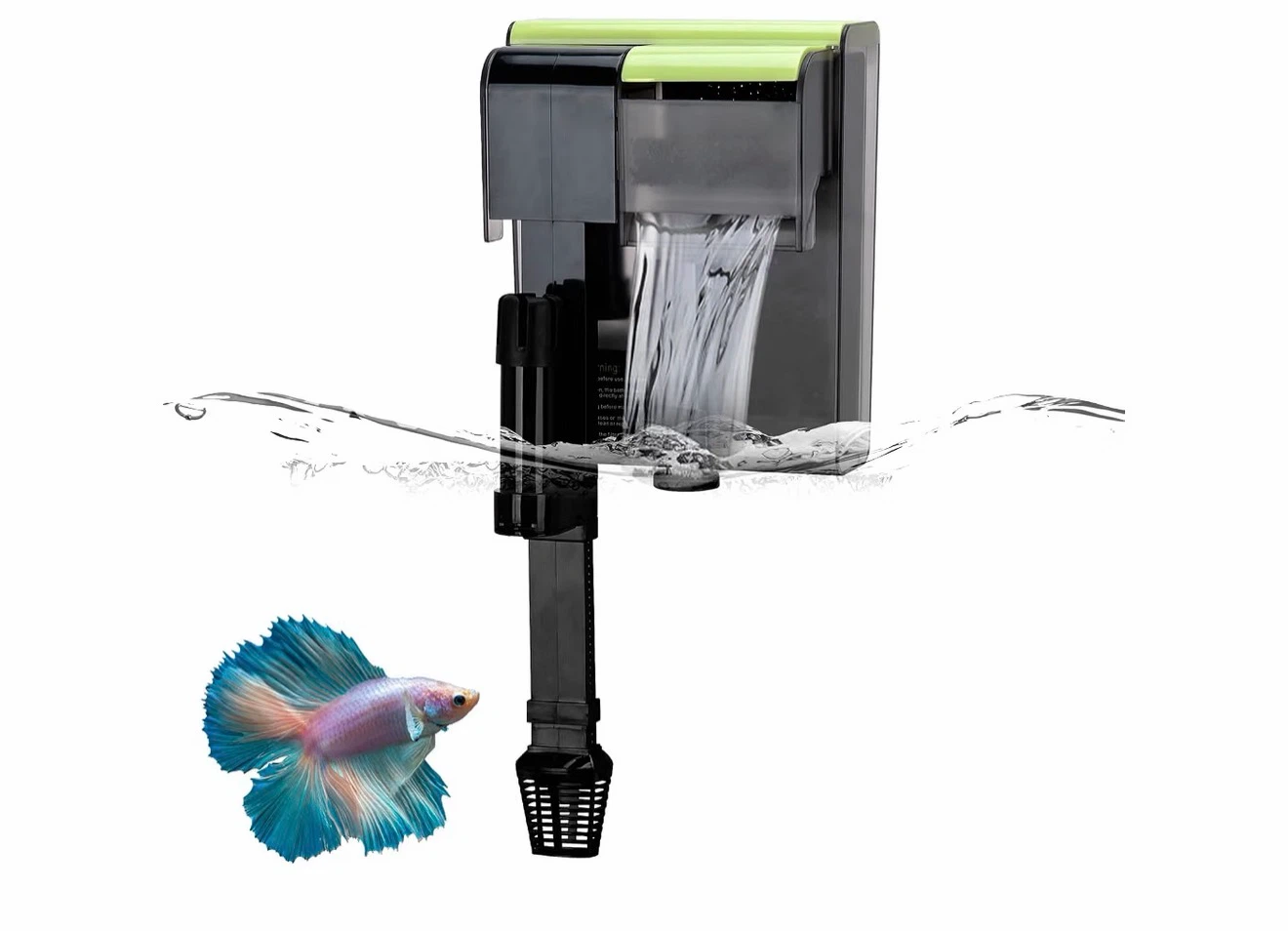 119 GPH Aquarium Filter for 11-20 Gallon Tanks