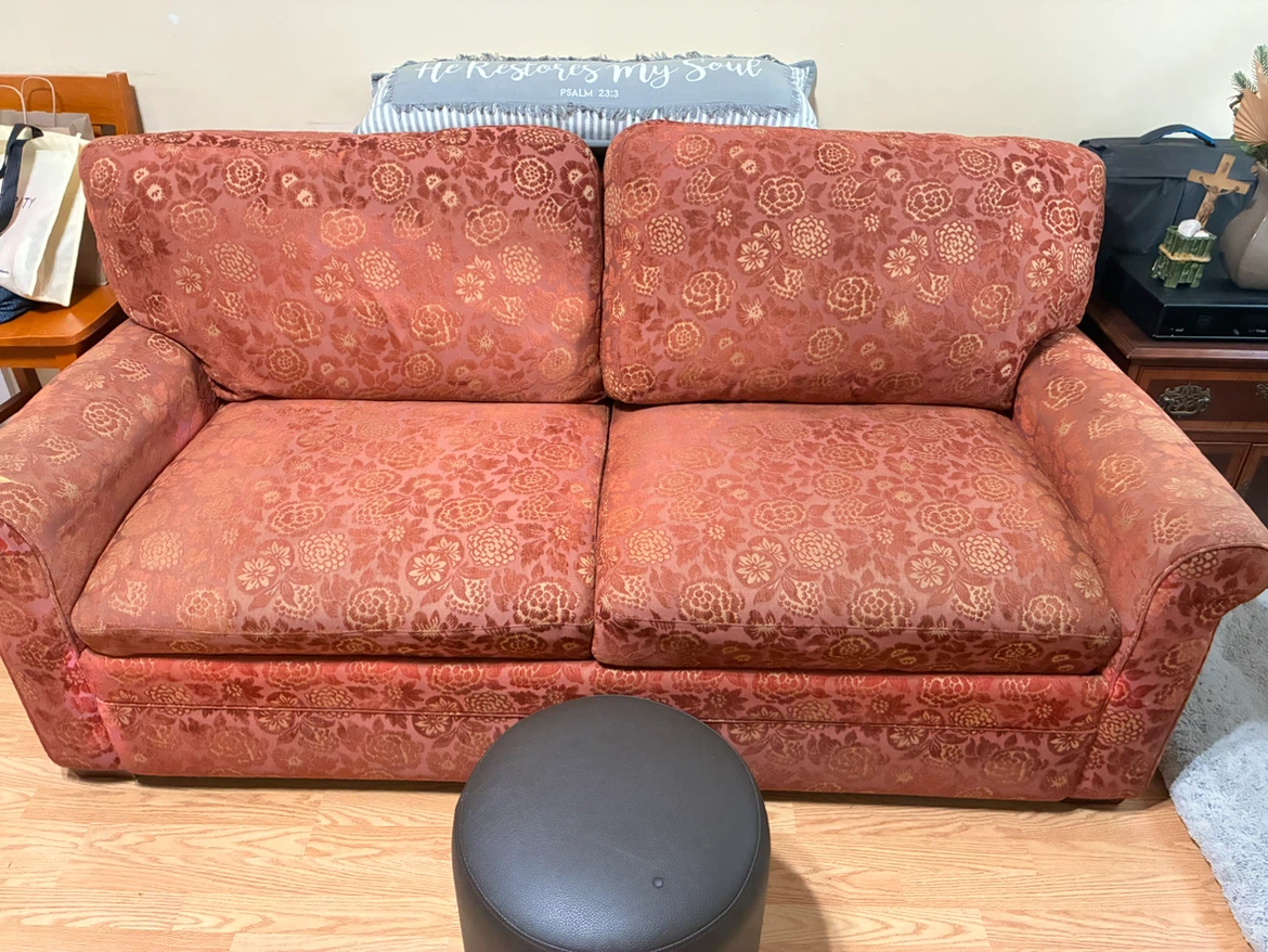 Vintage Floral Sofa Bed - photo 2