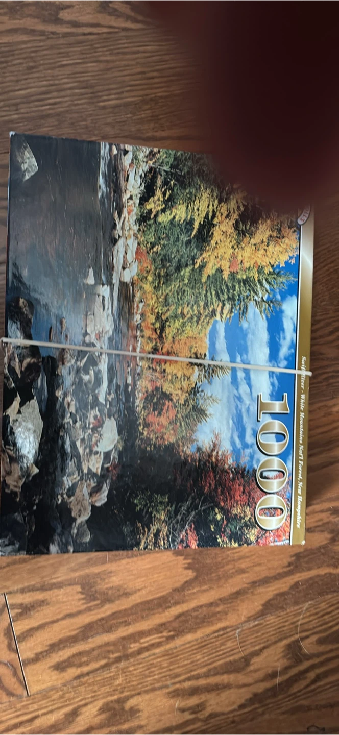 1000 Piece Puzzle: Swift River, White Mountains, New Hampshire