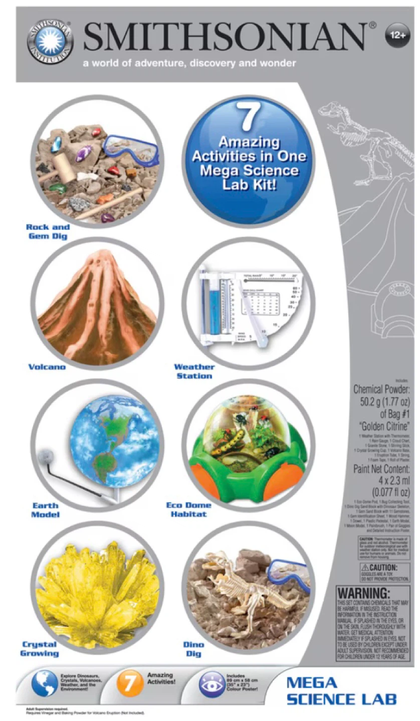 SMITHSONIAN- Mega Science Lab Kit - photo 2
