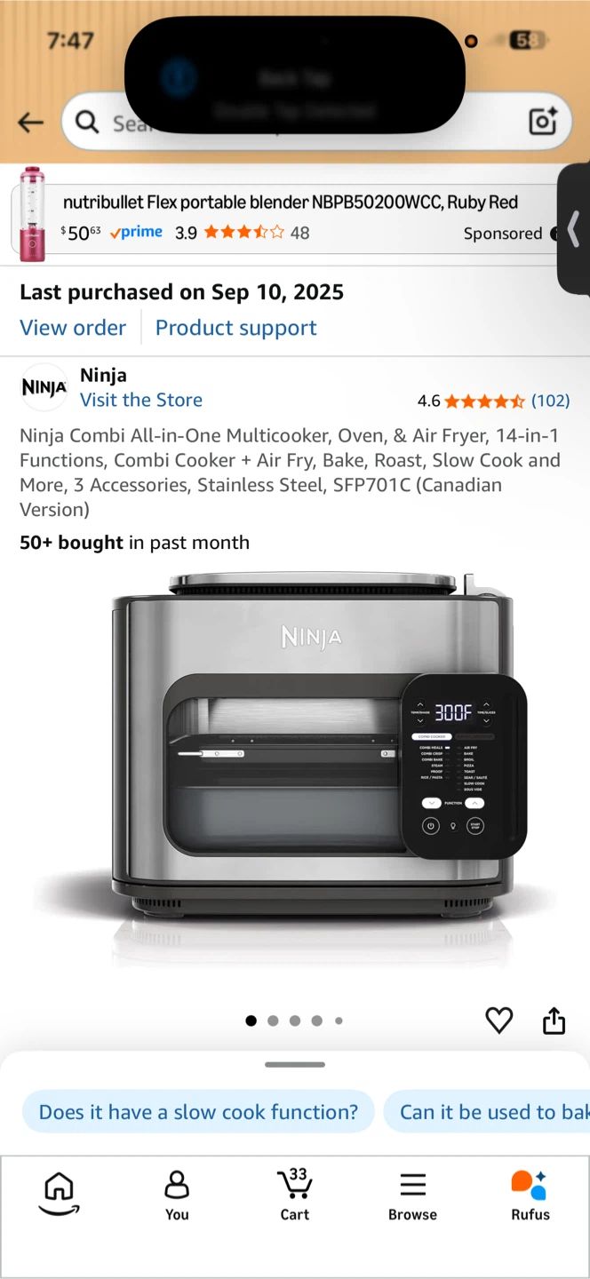 Ninja Combi All-in-One Multicooker, Oven & Air Fryer - photo 5