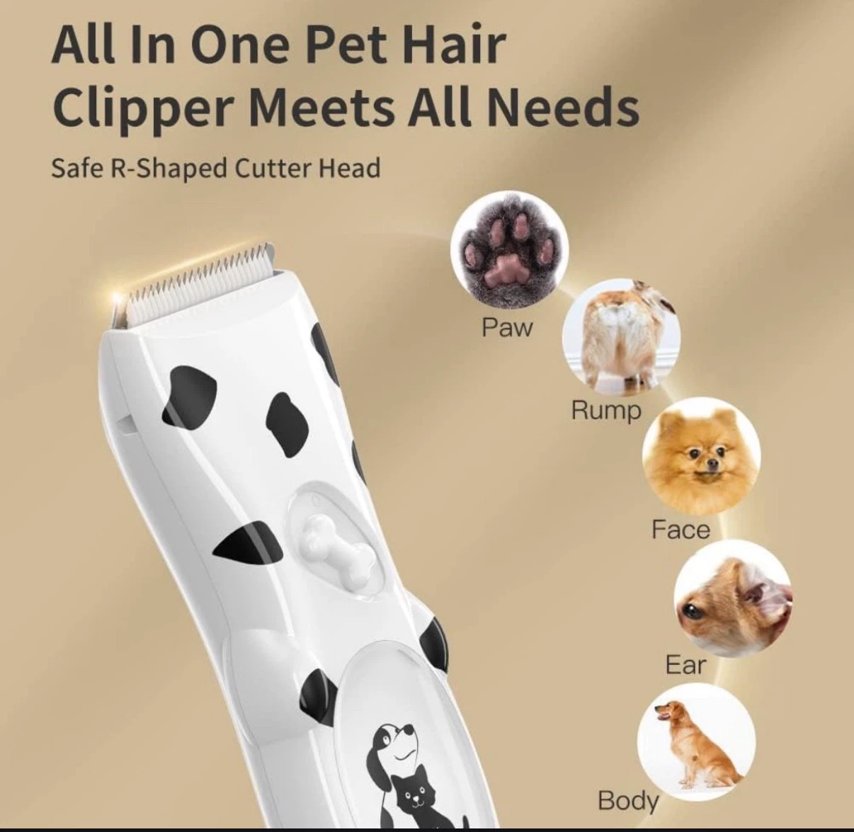 All-In-One Pet Hair Clipper Set - photo 4