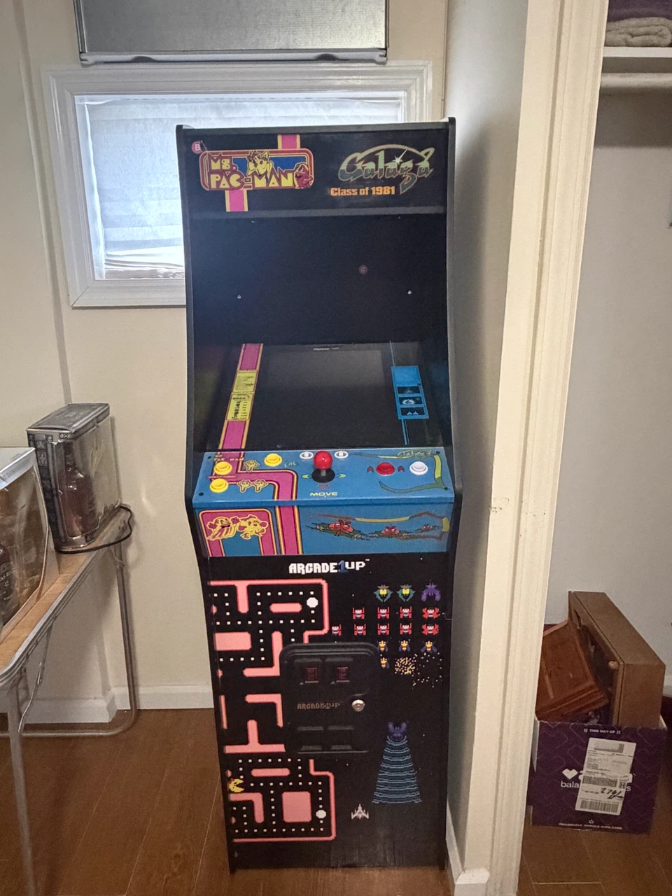 Arcade1Up Ms. Pac-Man / Galaga Class of 1981 Arcade Machine