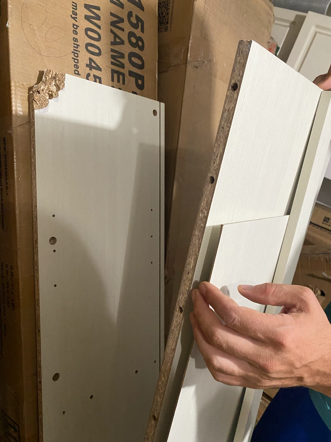 White Wood Panel Pieces - photo 3