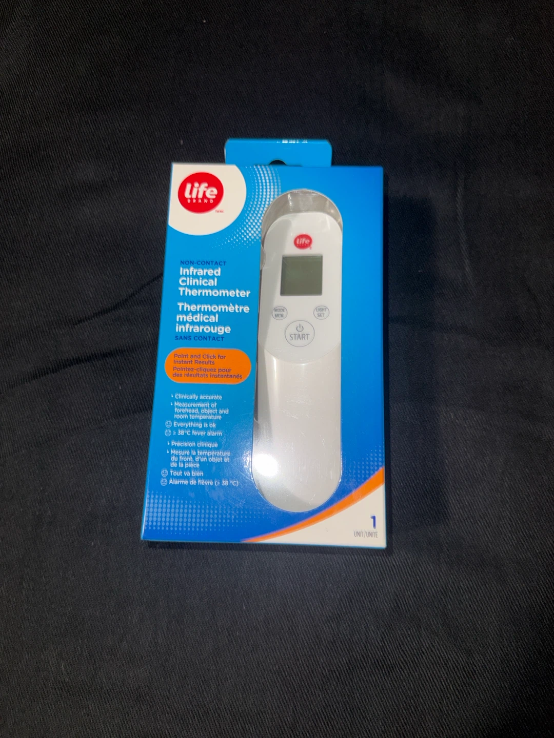 Life Brand Non-Contact Infrared Clinical Thermometer