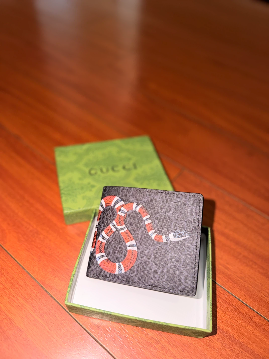 Gucci Snake Bi-fold Wallet