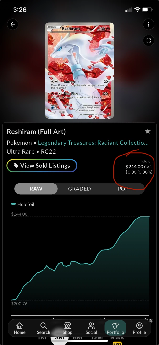 Reshiram Full Art Pokemon Card - Legendary Treasures - photo 3