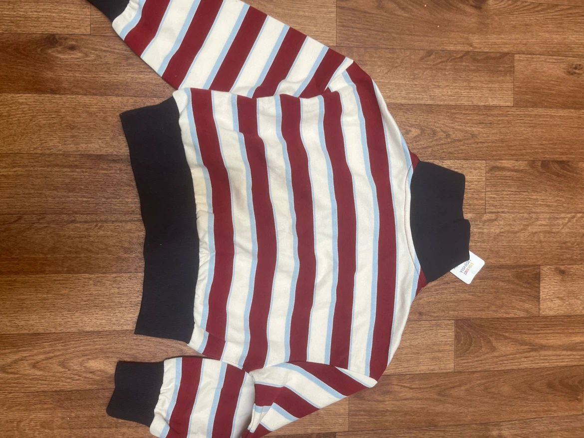 Striped Pullover Sweatshirt - photo 2