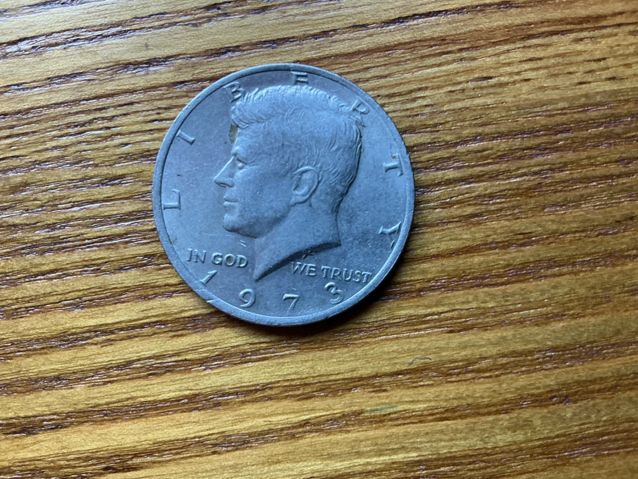 1973 John F. Kennedy Liberty Half Dollar Coin