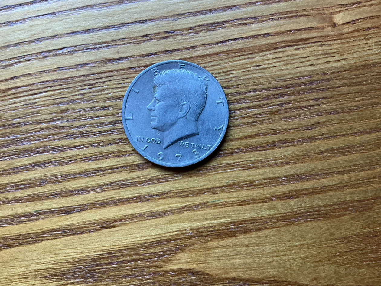 1973 John F. Kennedy Liberty Half Dollar Coin - photo 3