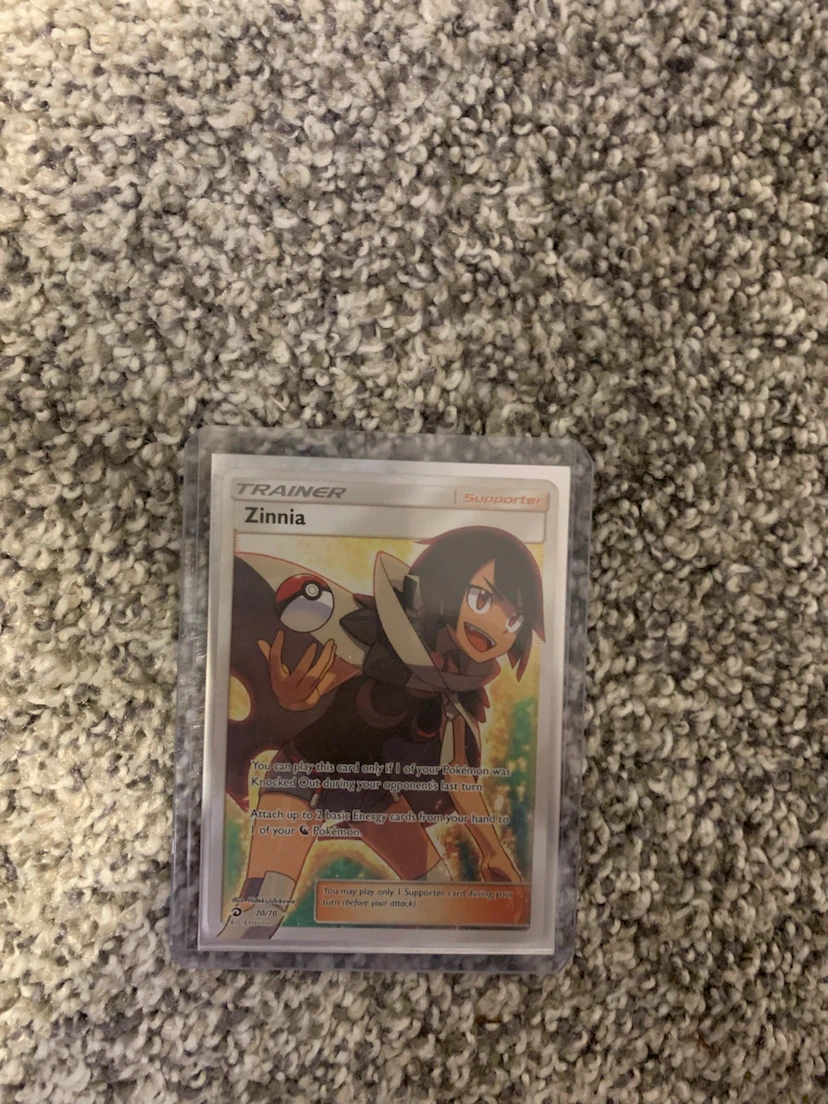 Pokemon Zinnia Trainer Card - Dragon Majesty