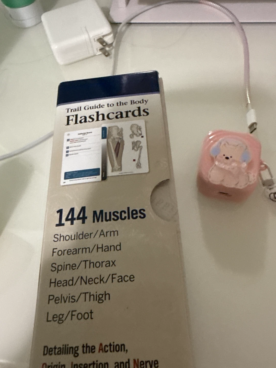 trail guide of the body flashcard