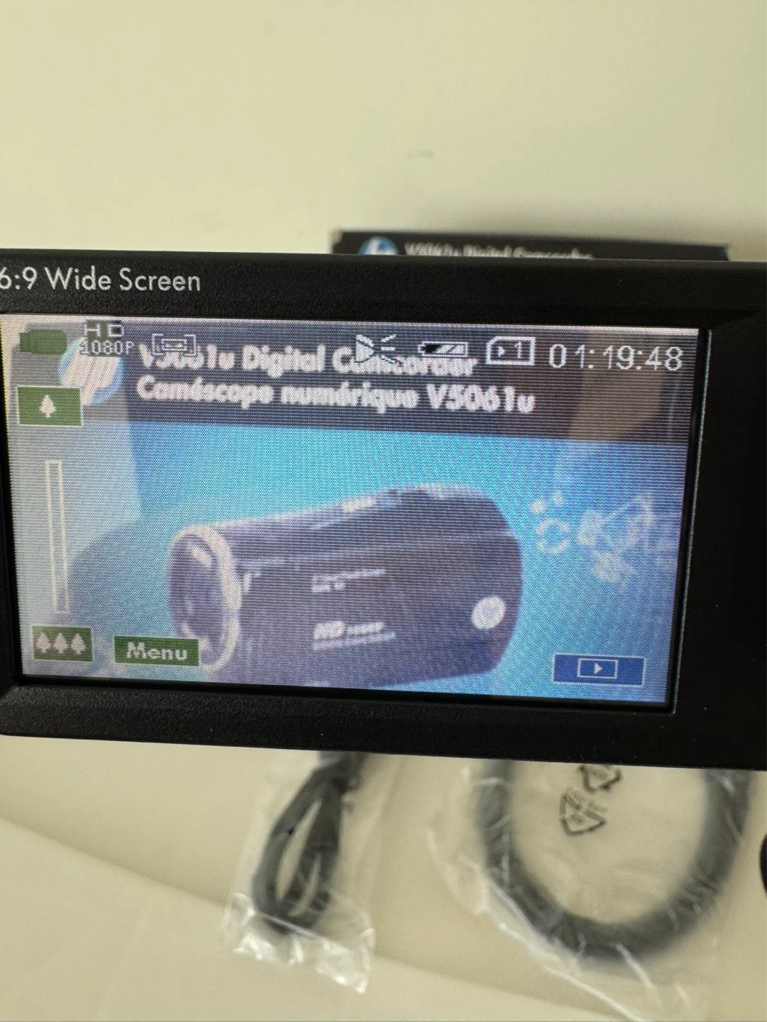 HP V5061u HD 1080p Digital Camcorder nice basic starter - photo 4