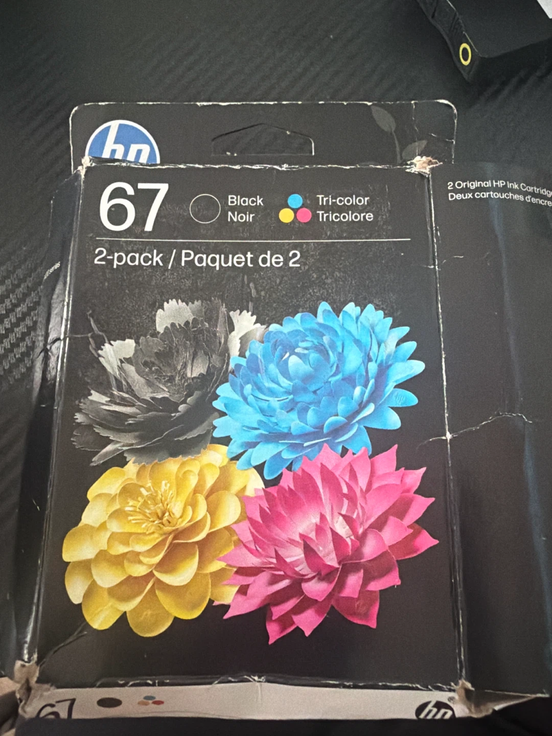HP 67 Ink Cartridge 2-Pack (Black & Tri-colour)