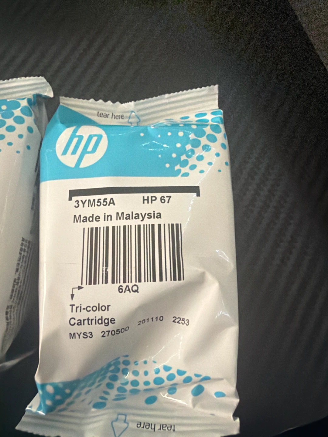HP 67 Ink Cartridge 2-Pack (Black & Tri-colour) - photo 3