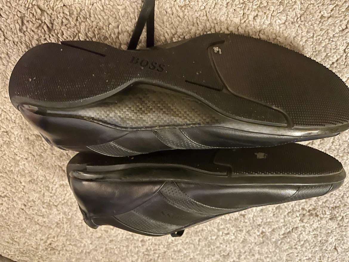 BOSS x Mercedes-Benz Driving Shoes - Black Leather - photo 2
