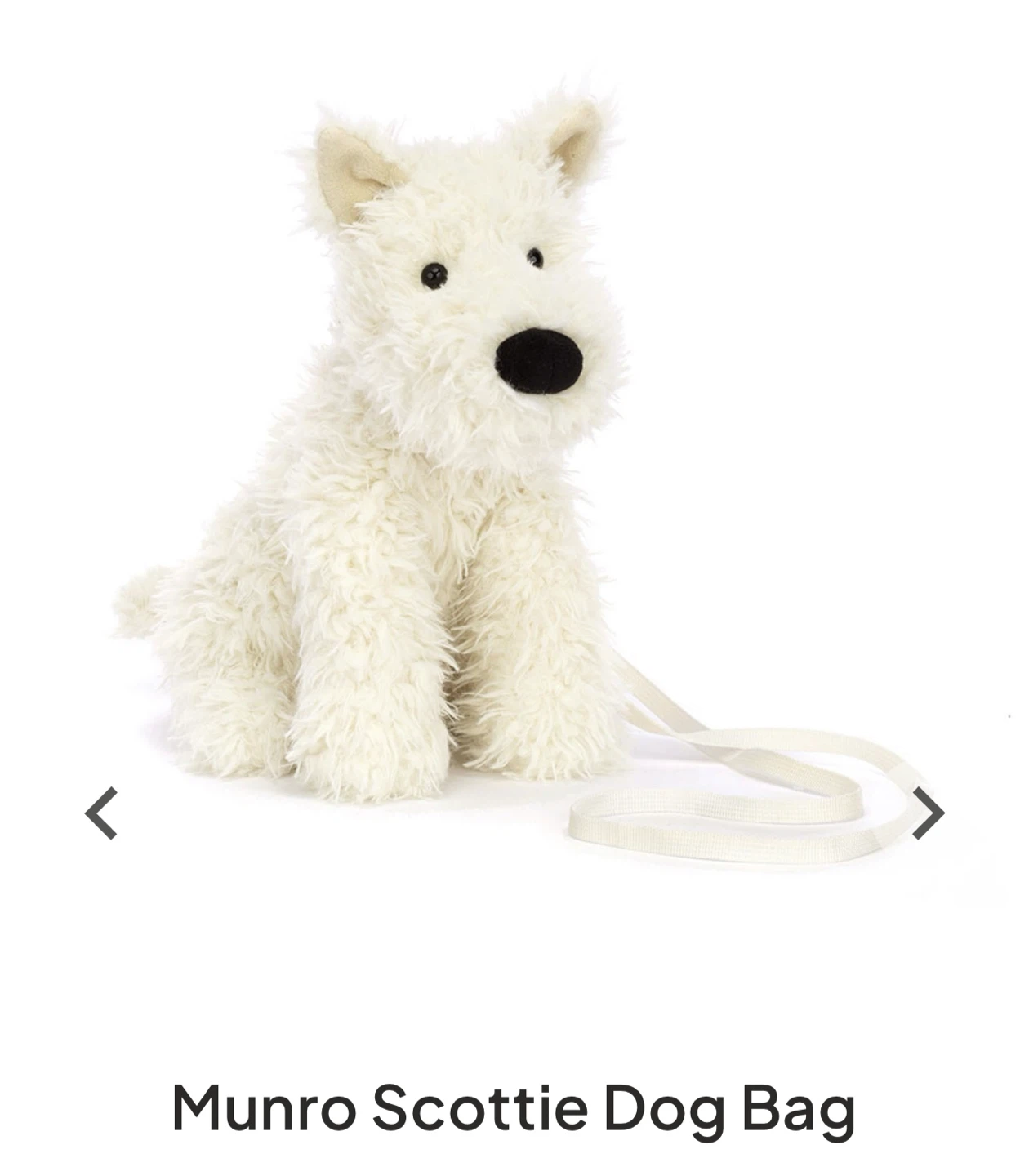 Jellycat Munro Scottie Dog Bag - photo 3
