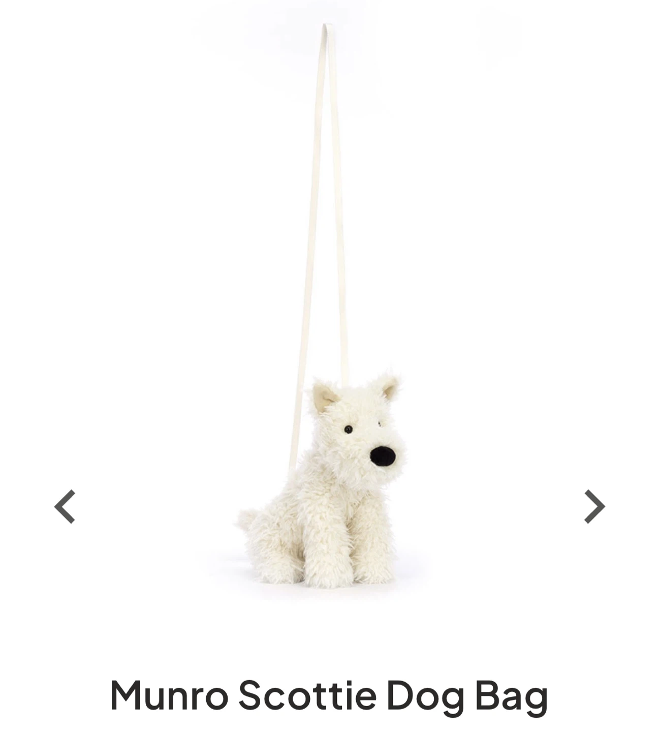 Jellycat Munro Scottie Dog Bag - photo 5