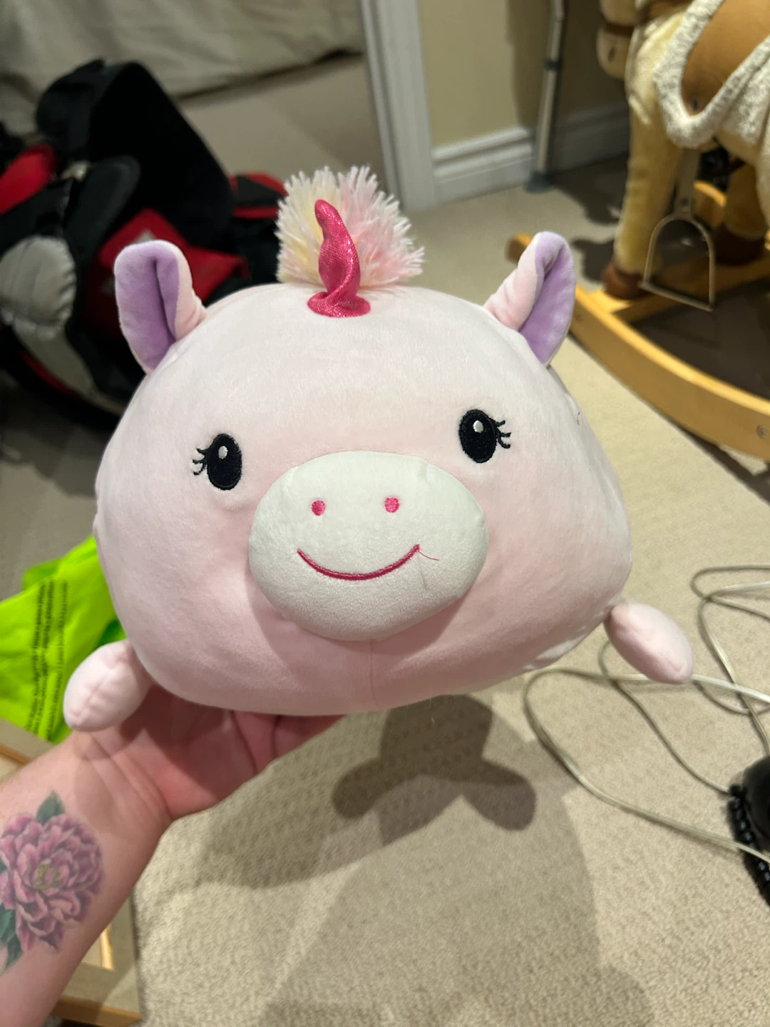 Squishmallow Pink Unicorn Plush Toy