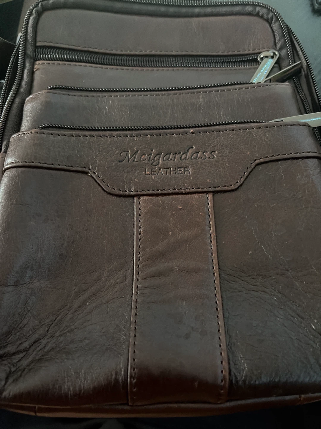 Meigardass Leather Crossbody Bag