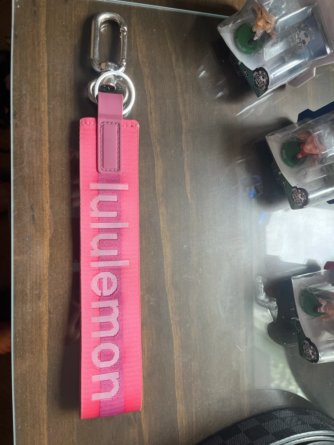 Lululemon Keychain Charm Pink