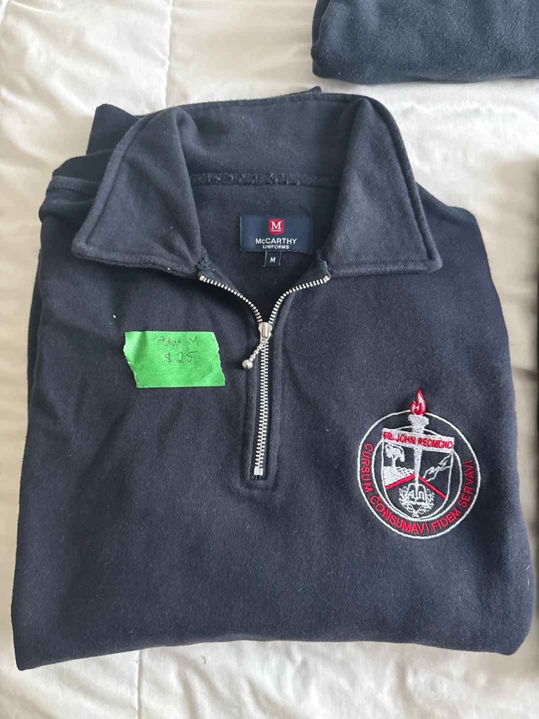 McCarthy Quarter Zip Sweatshirt - Adult M - photo 4