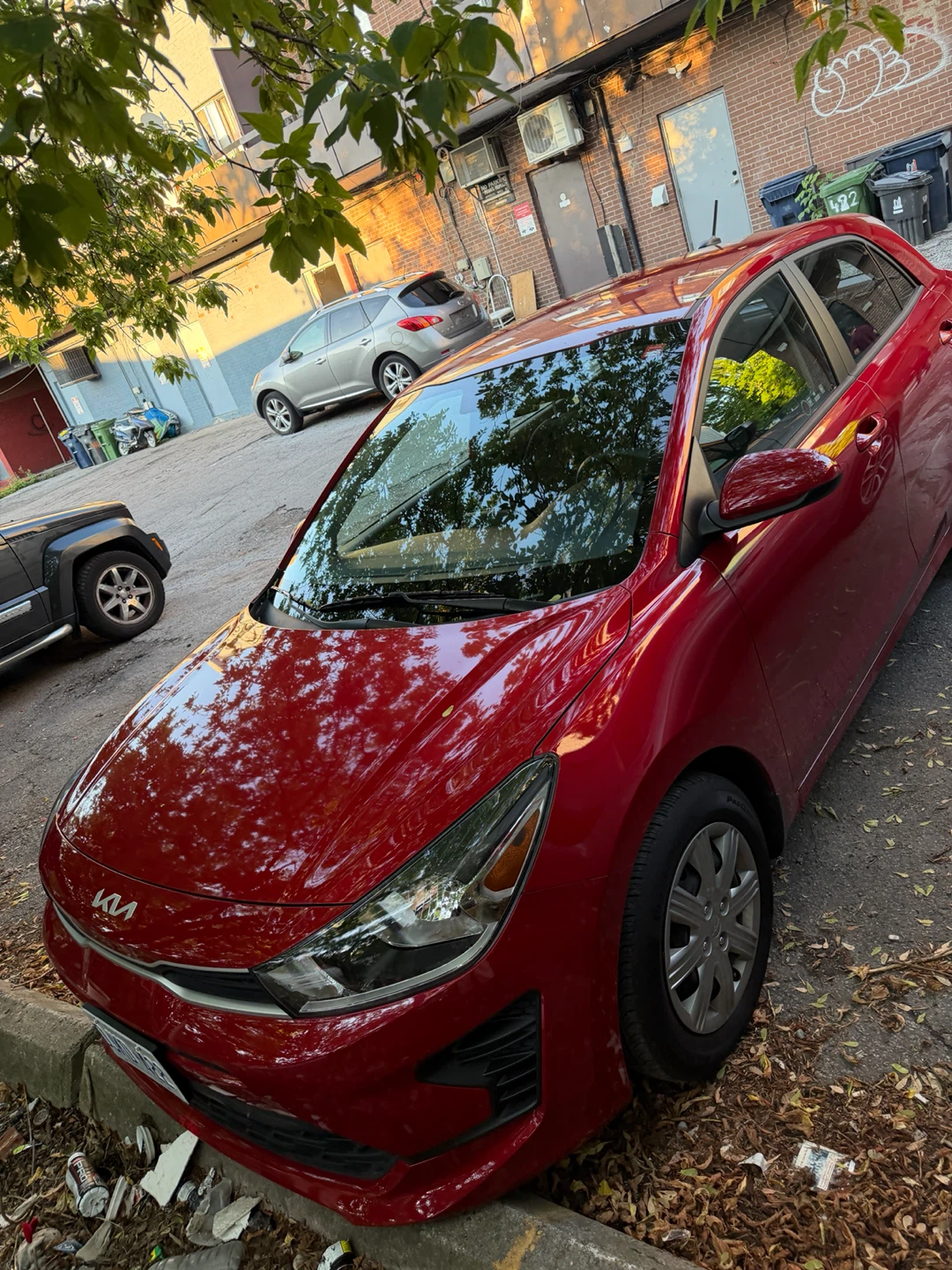 Red Kia Rio - photo 2