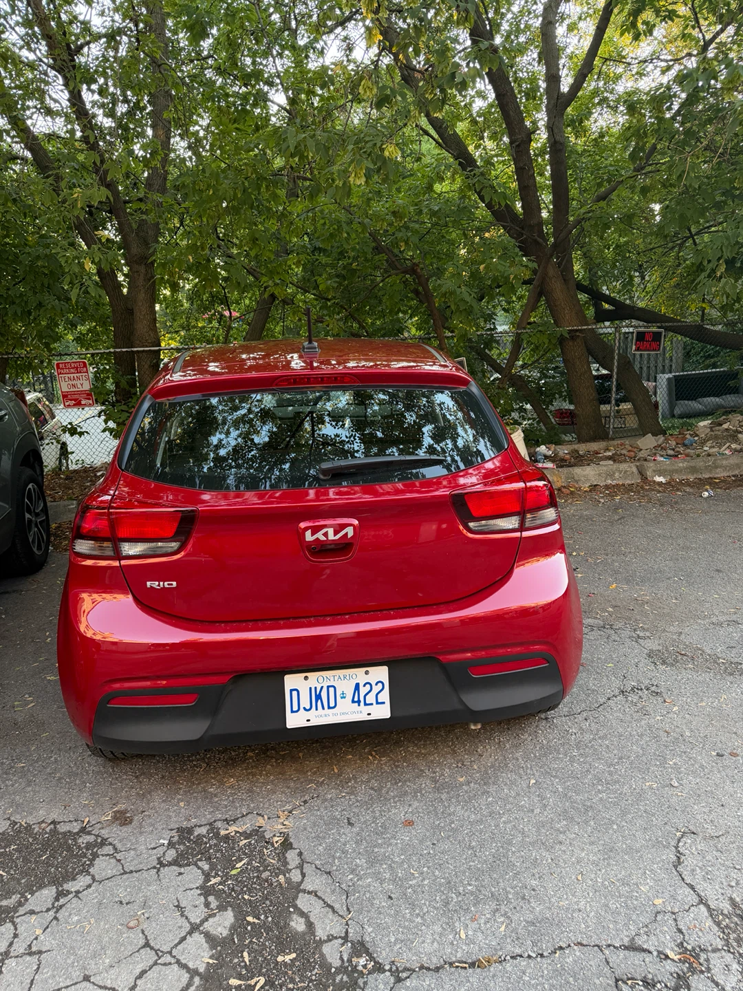 Red Kia Rio - photo 3